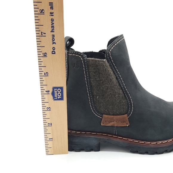 Josef Seibel Marta 03 Black Leather Bootie Women's Size 36 US  5-5.5 - Picture 9 of 9